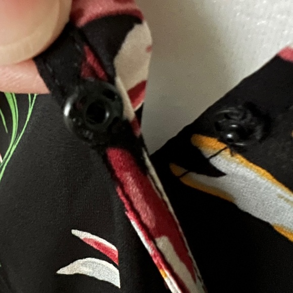 LIKELY Archer Floral Wrap Top XS - Picture 10 of 16